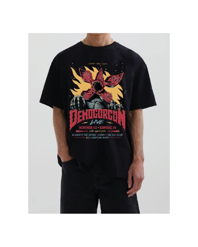 STRANGER THINGS - Demogorgon Live - Men's T-Shirt (L)