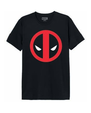 MARVEL - Deadpool Logo Puff - T-Shirt Men (S)