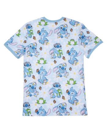 LILO AND STITCH - Springtime Stitch - T-Shirt Unisex Loungefly (S)