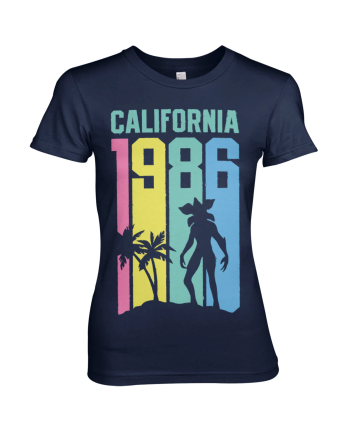 STRANGER THINGS - California 1989 - T-Shirt Girl (XXL)