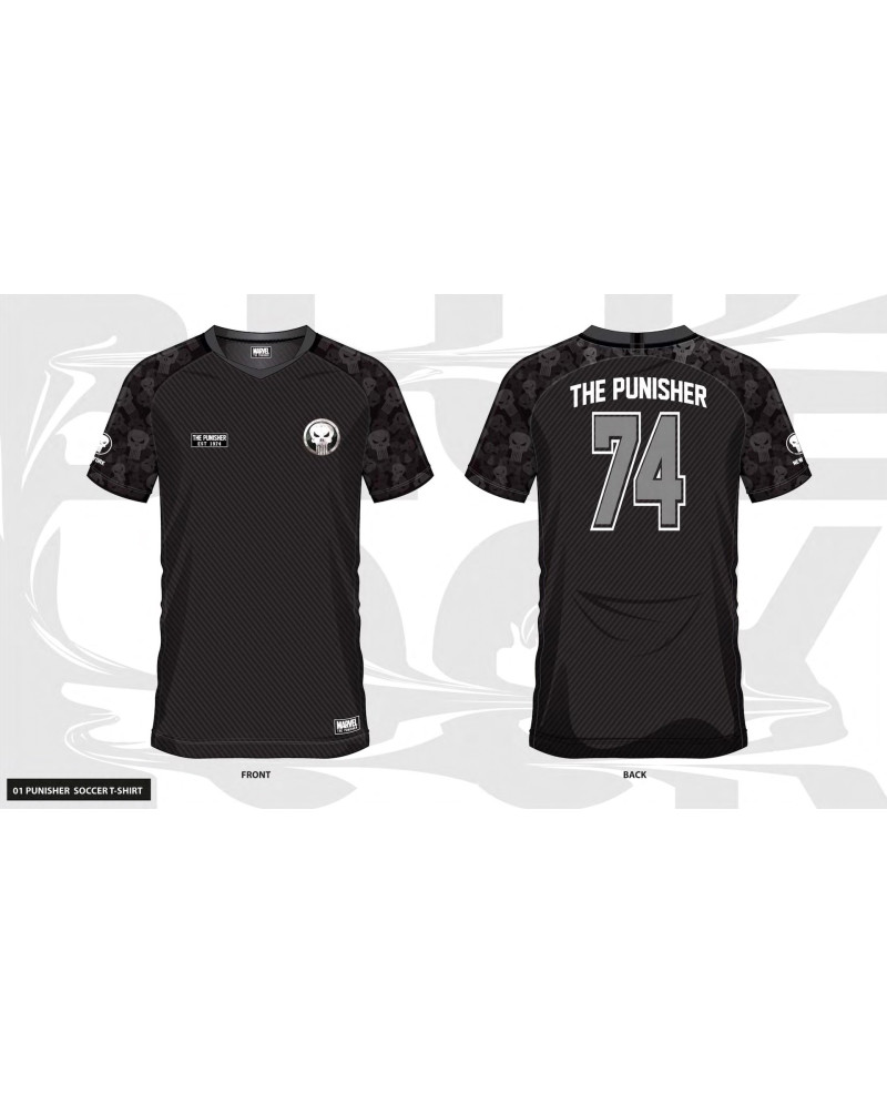 MARVEL - The Punisher 74 - Soccer Jersey Men (M)