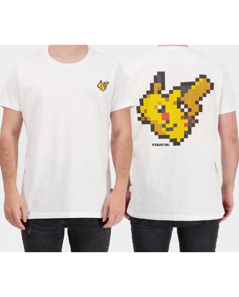 POKEMON - Pixel Pikachu - Men T-Shirt (L)