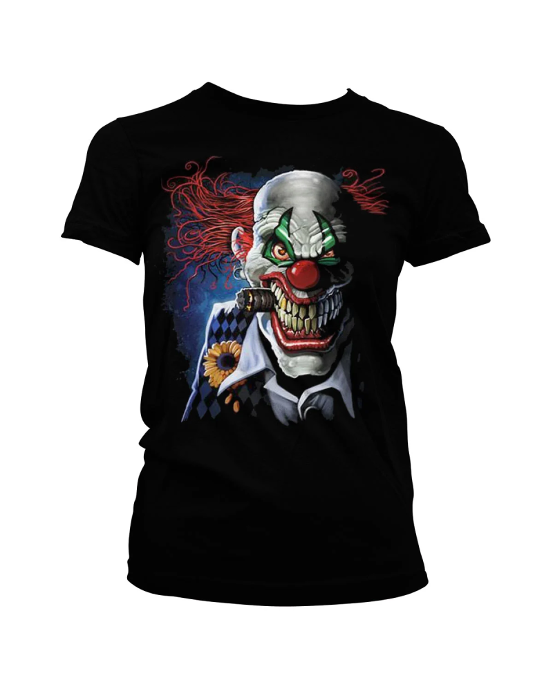HORROR - T-Shirt Joker Clown - GIRL (L)