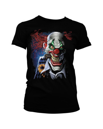 HORROR - T-Shirt Joker Clown - GIRL (L)