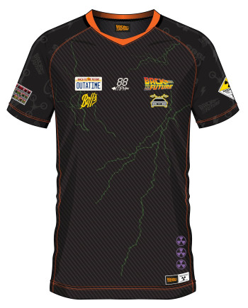 BACK TO THE FUTURE - Hey McFly 85 - Soccer Jersey Men (S)