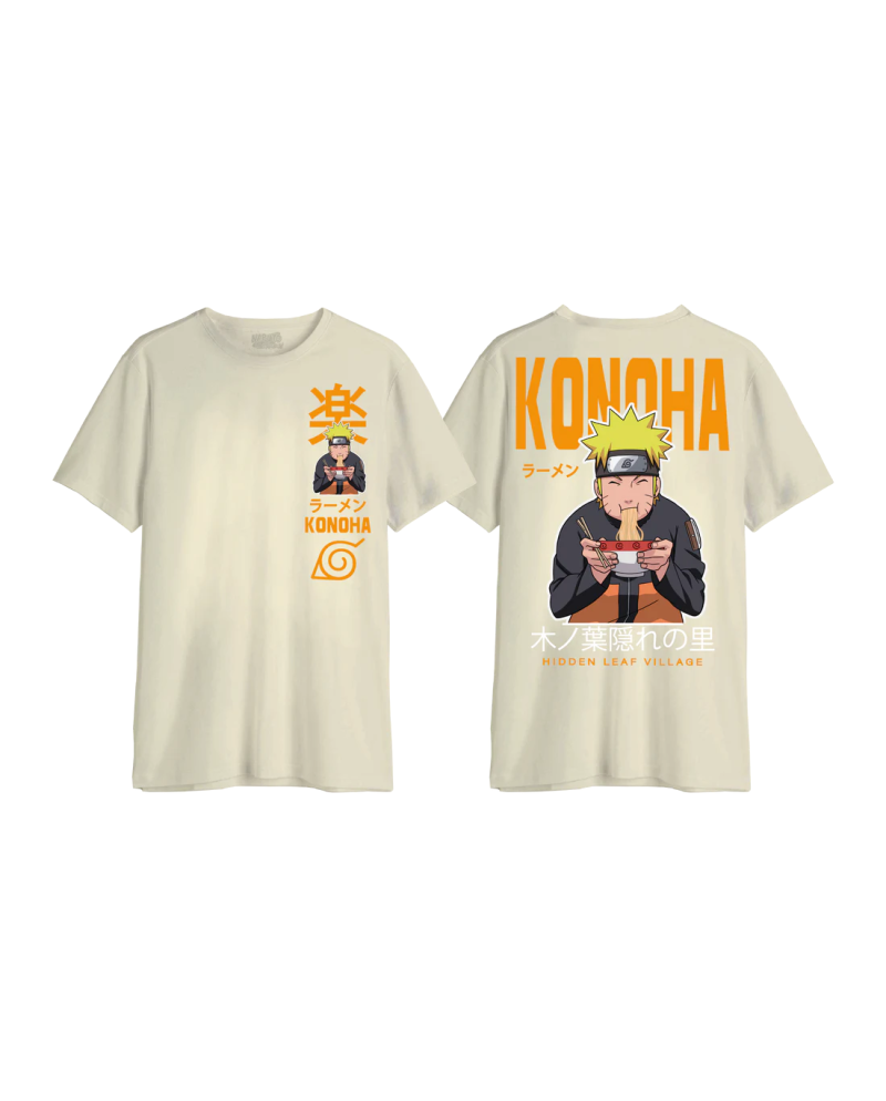 NARUTO SHIPPUDEN - Konoha Ramen - Oversize T-Shirt Men (S)