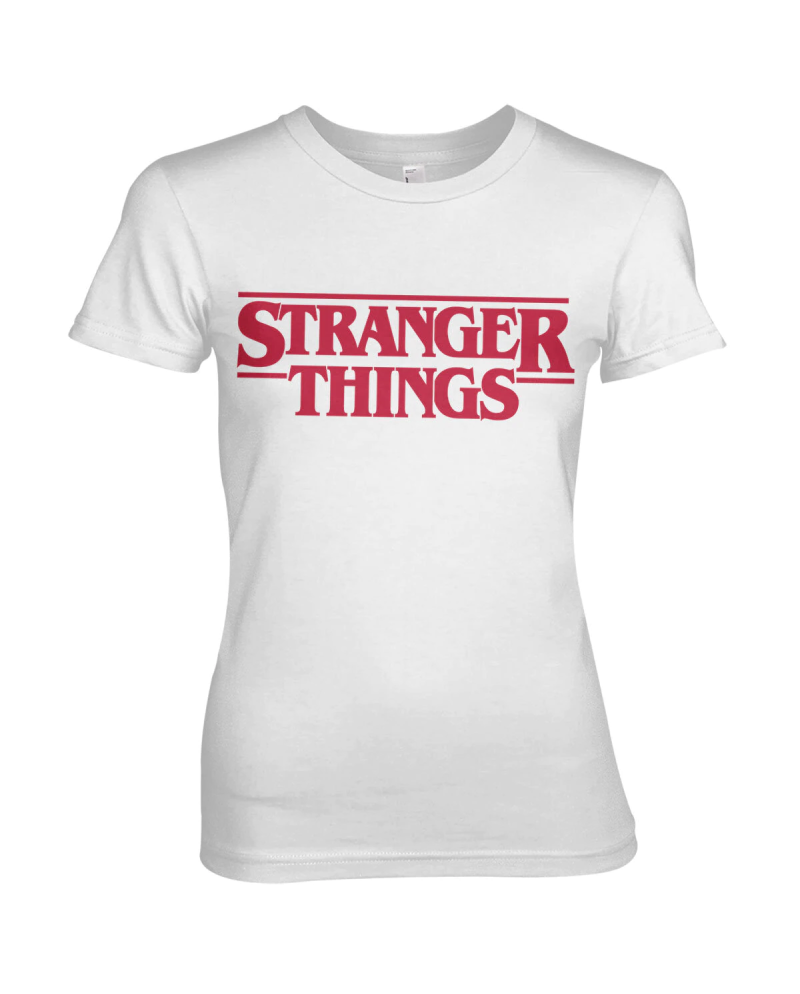 STRANGER THINGS - Logo - T-Shirt Girl (XXL)