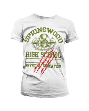 A NIGHTMARE ON ELM STREET - T-Shirt Springwood High School GIRLY (M)