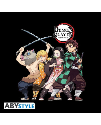 DEMON SLAYER - T-Shirt Group Unisex black (M)
