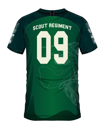 ATTACK ON TITAN - Scout Regiment 09 - Soccer Jersey Men (M)