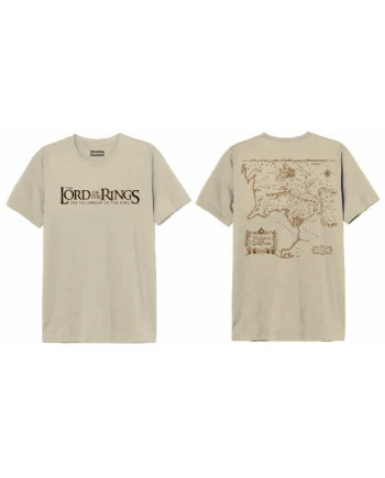 LORD OF THE RINGS - Gondor Map - T-Shirt Men (XXL)