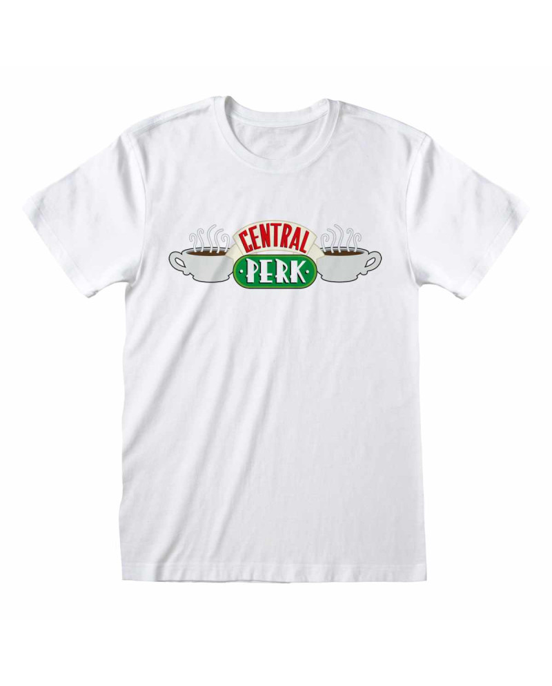 FRIENDS - Central Perk "White" - Men T-Shirt (XL)