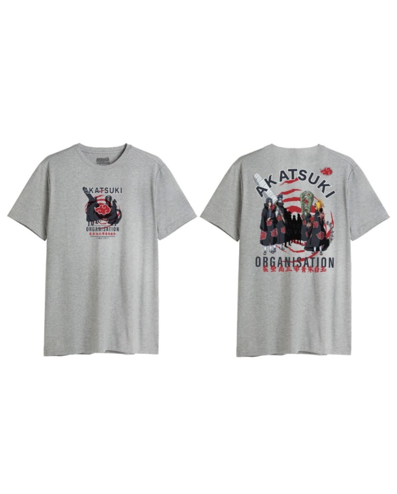 NARUTO - Akatsuki Organisation - T-Shirt Men (S)