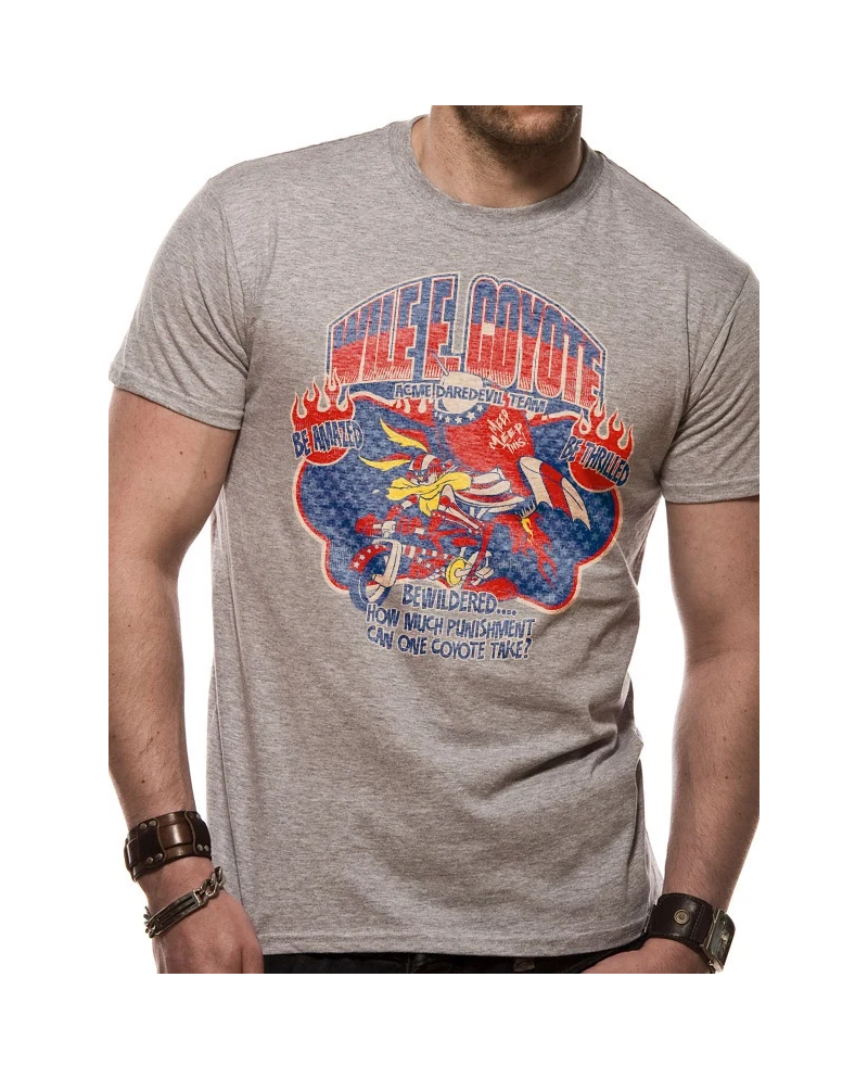 LOONEY TUNES - T-Shirt IN A TUBE- Wile E Coyote (S)