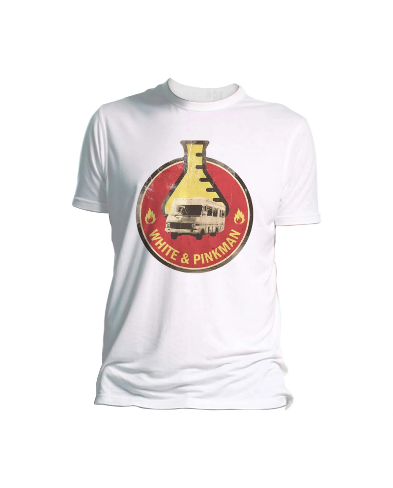BREAKING BAD - T-Shirt White and Pinkman White (XXL)