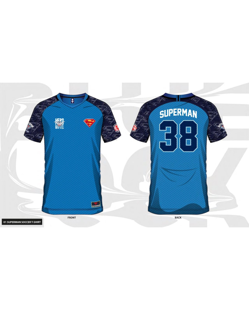 SUPERMAN - Superman 38 - Soccer Jersey Men (S)