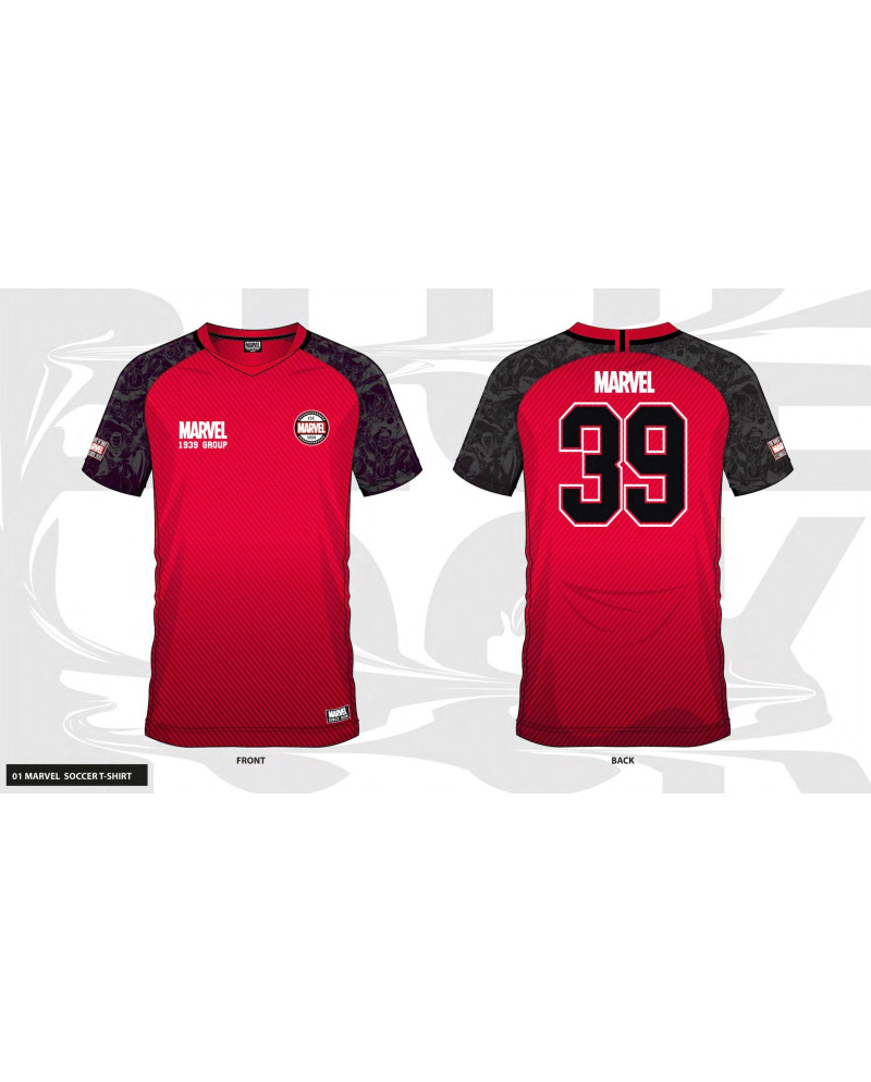 MARVEL - Marvel 1939 Group - Soccer Jersey Men (XXL)