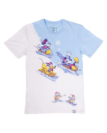 MICKEY & FRIENDS - Winter Wonderland - T-Shirt Unisex Loungefly (S)
