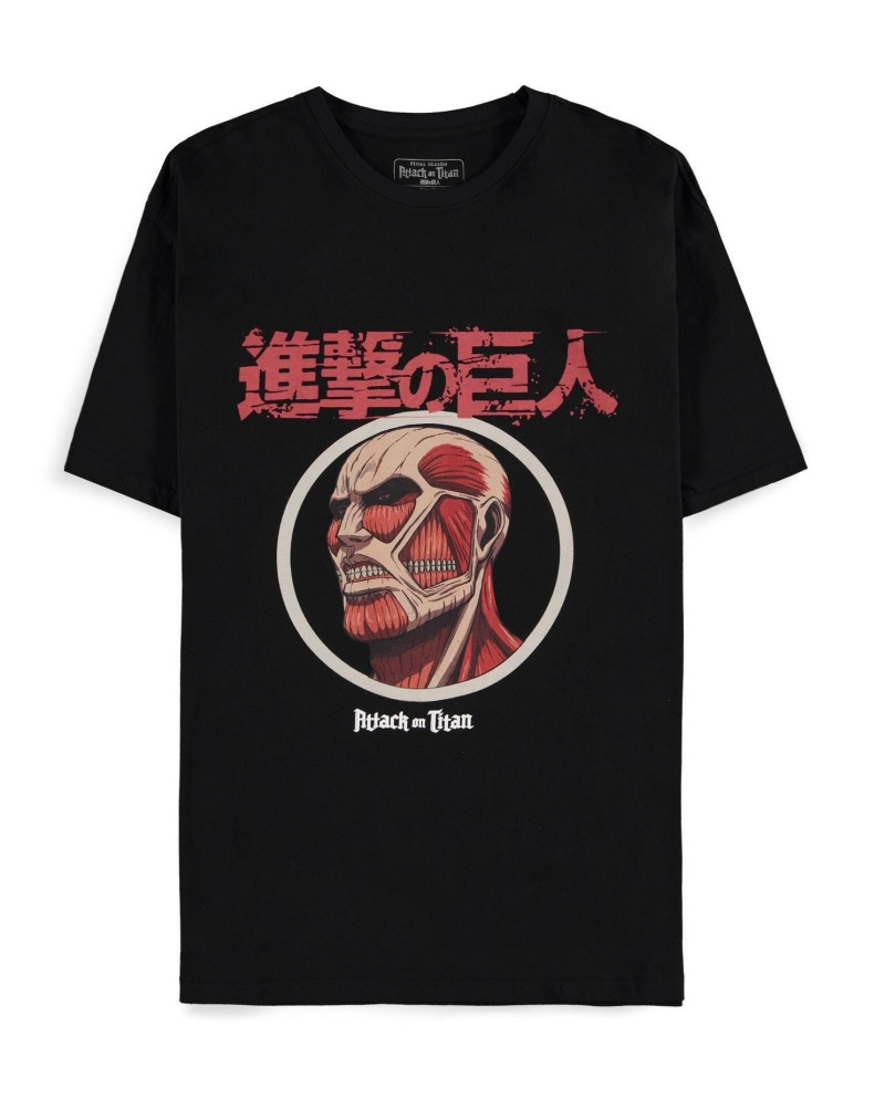 ATTACK ON TITAN - Colossus Titan - Men's T-Shirt (2XL)