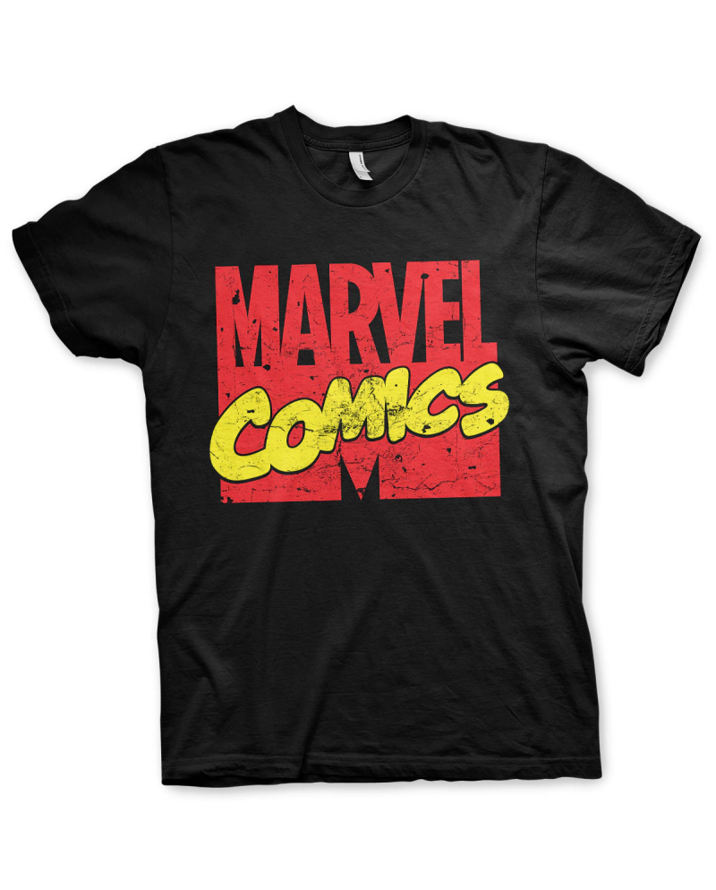 MARVEL - Vintage Marvel Comics Logo - T-Shirt (S)