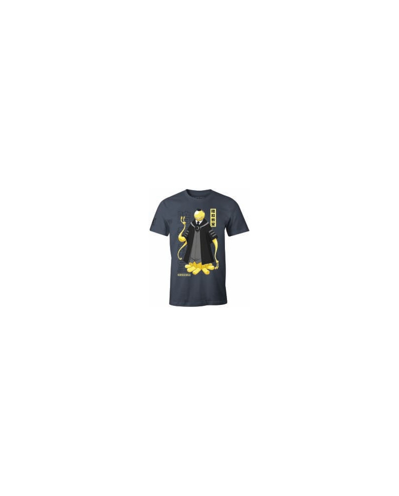 ASSASSINATION CLASSROOM - Koro Navy Blue - Men T-shirt (S)