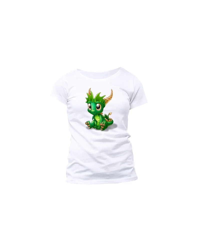 BABY DRAGON - T-Shirt Organic Cotton - Emeraude (XS)