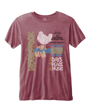 WOODSTOCK - T-Shirt RWC - Classic Vintage Poster (XXL)