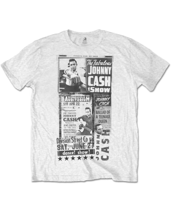 JOHNNY CASH - T-Shirt RWC - The Fabulous Show (S)