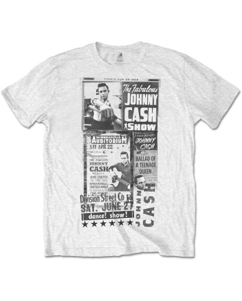 JOHNNY CASH - T-Shirt RWC - The Fabulous Show (S)