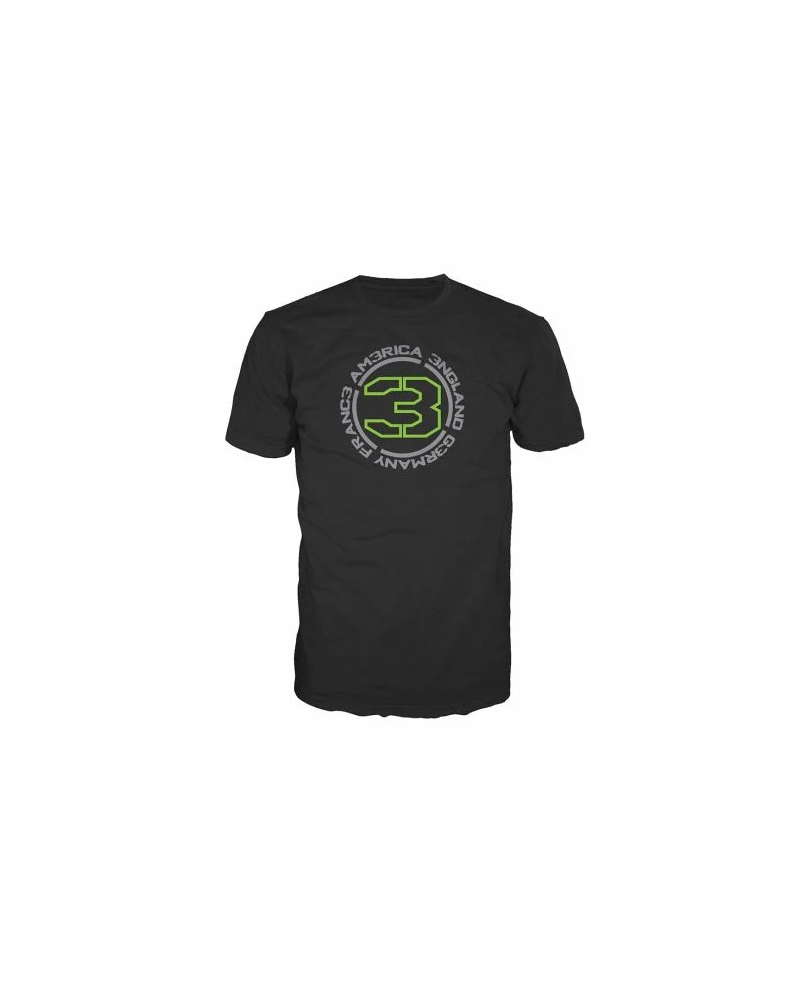 CALL OF DUTY MW3 - T-Shirt Black - COUNTRIES 3 (XXL)