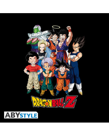 DRAGON BALL - T-Shirt DBZ Goku's Group Unisex black (XL)