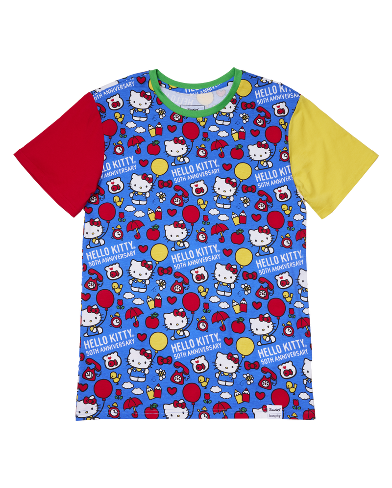 HELLO KITTY - 50th Anniversary - T-Shirt Unisex Loungefly (L)