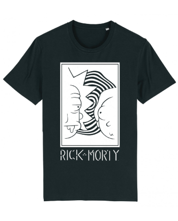 RICK AND MORTY - Rick and Morty White et Black - T-Shirt Men (S)
