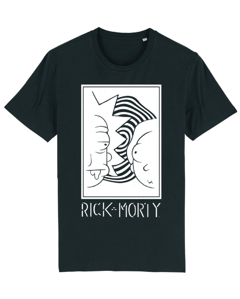 RICK AND MORTY - Rick and Morty White et Black - T-Shirt Men (S)