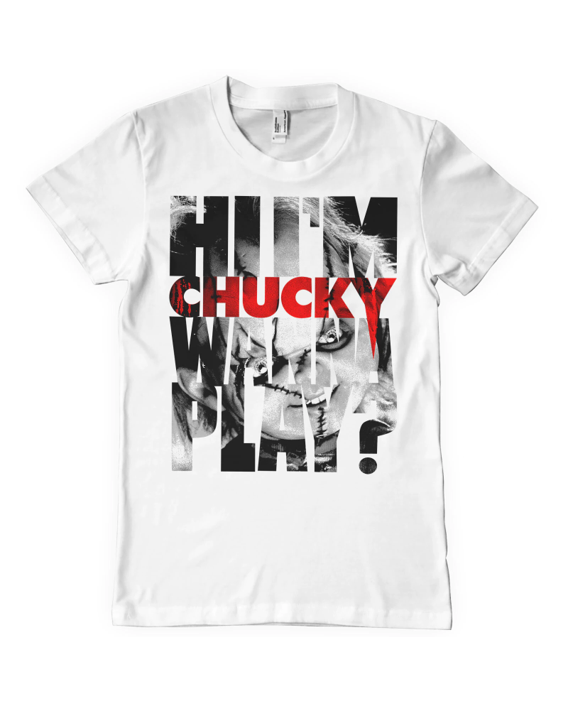 CHUCKY - Wanna Play Cutout - T-Shirt (S)