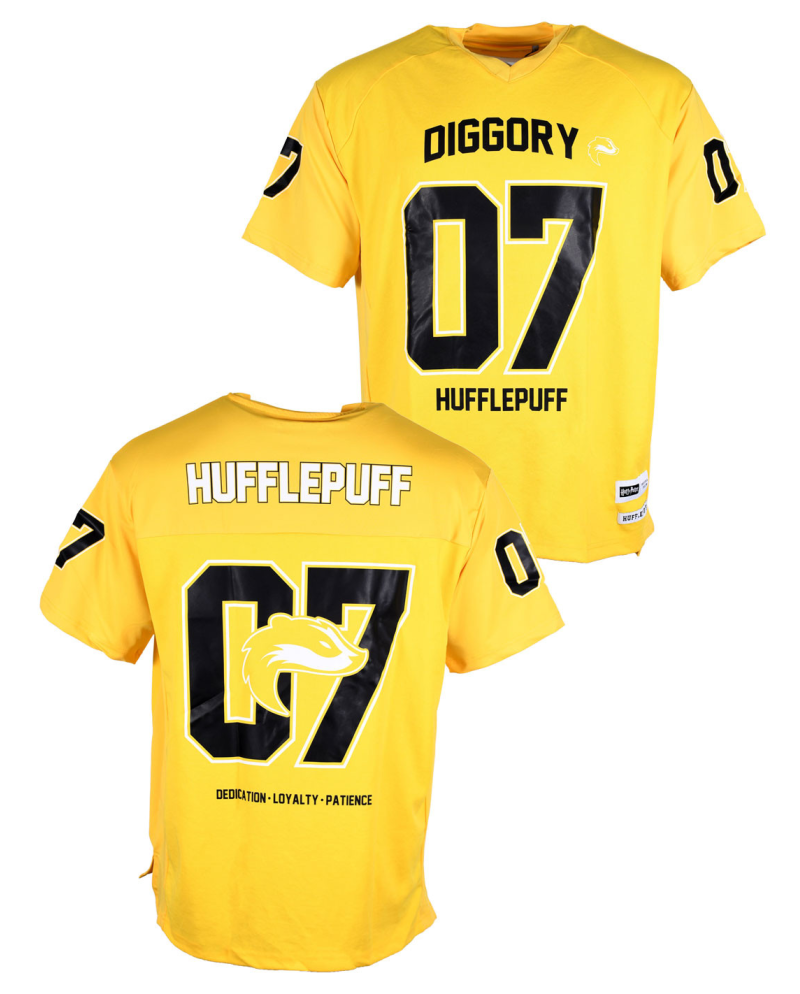 HARRY POTTER - Hufflepuff - T-Shirt Sports US Replica unisex (S)