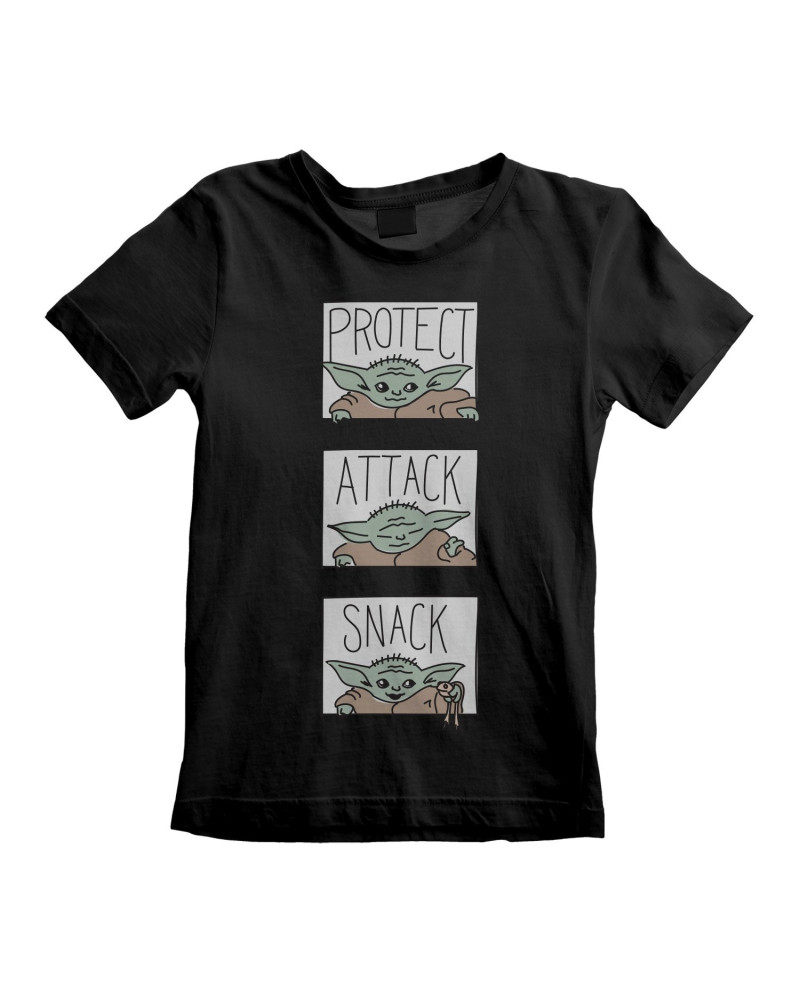 MANDALORIAN - Kids T-Shirt - The Child Triptych - (M)