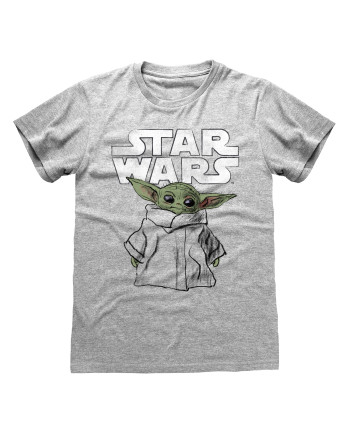 MANDALORIAN - Men T-Shirt - The Child Sketch - (XXL)