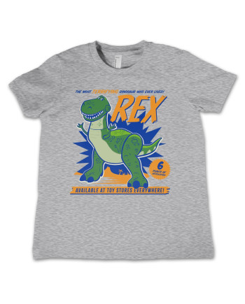 TOY STORY - T-Shirt KIDS Rex the Dinosaur (12 Years) - Grey