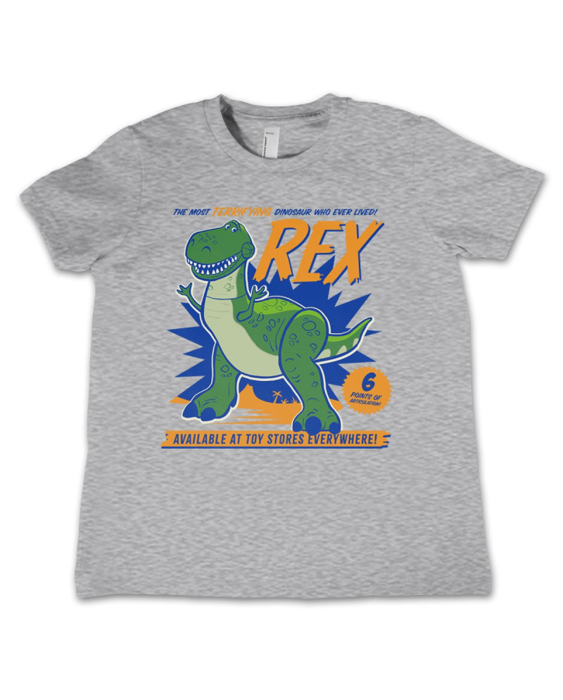 TOY STORY - T-Shirt KIDS Rex the Dinosaur (12 Years) - Grey