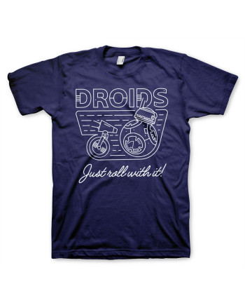 STAR WARS - Droids - Just Roll with It - T-Shirt - (S)