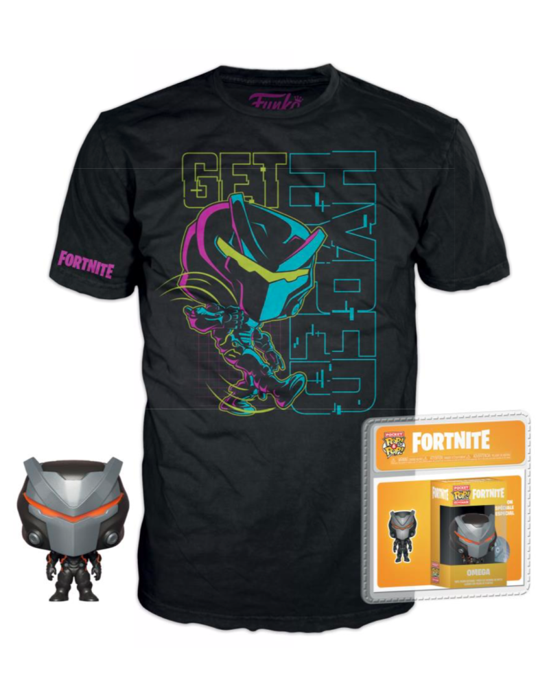 FORTNITE - Boxed T-Shirt POP + Pocket POP - Omega (XL)