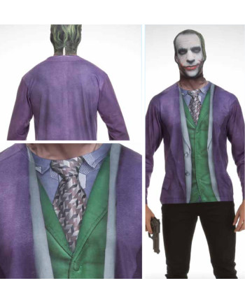 T-Shirt COSPLAY Theme DC COMICS - Joker (S)