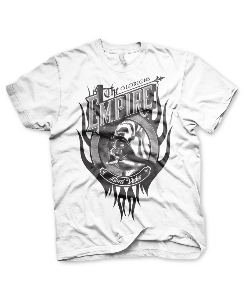 STAR WARS - T-Shirt The Glorious Empire Lord Vader - White (L)