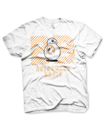 STAR WARS 7 - T-Shirt Astromech Droid White (M)