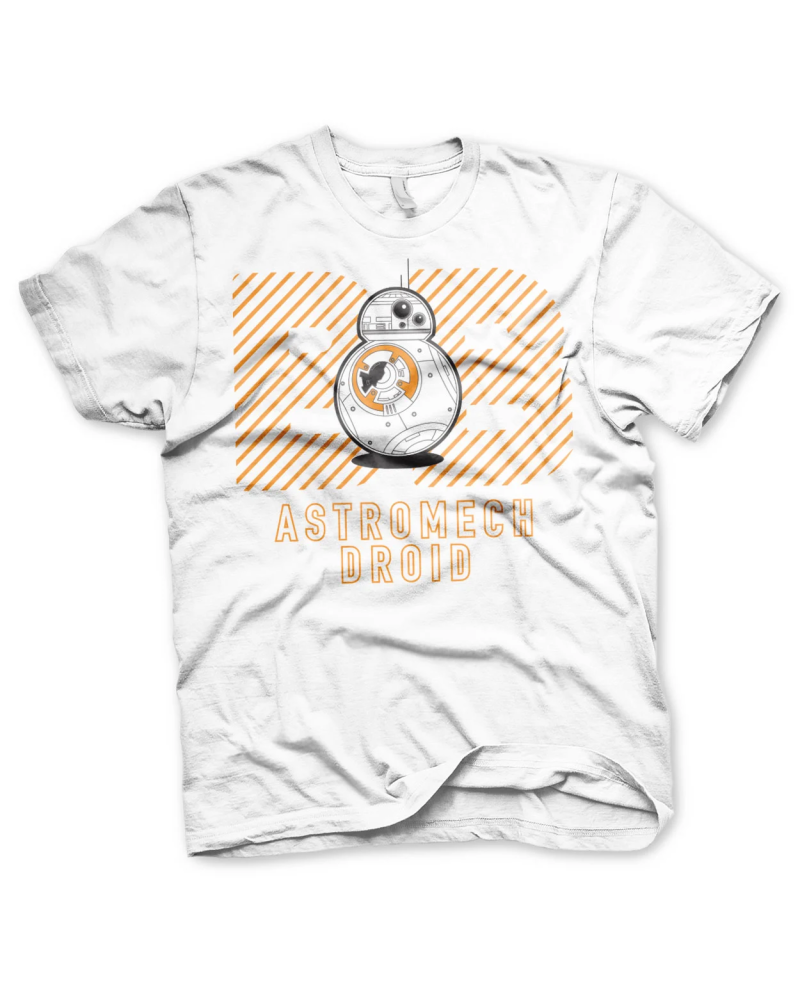 STAR WARS 7 - T-Shirt Astromech Droid White (M)