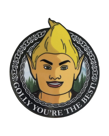 THE ELDER SCROLLS OBLIVION - Adoring Fan - Limited Edition Pin Badge