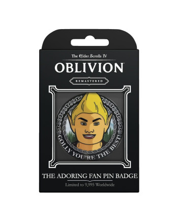 THE ELDER SCROLLS OBLIVION - Adoring Fan - Limited Edition Pin Badge