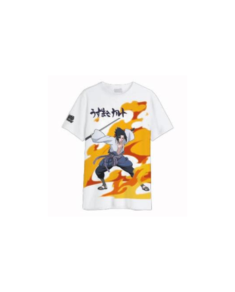 NARUTO SHIPPUDEN - Sasuke Uchiwa - Oversize T-Shirt Men (L)