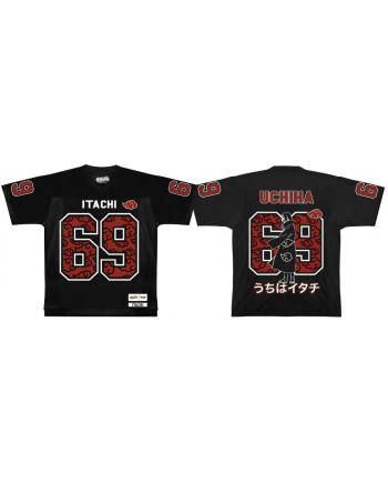 NARUTO - Itachi Akatsuki - T-Shirt Sports US Replica unisex (XXL)